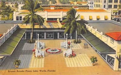 Reamo Arcade Plaza Lake Worth, Florida Postcard
