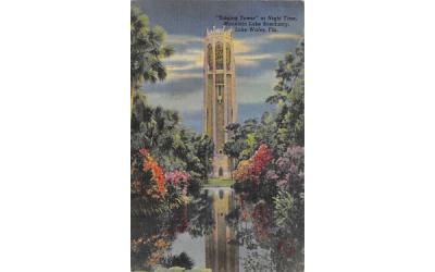 Singing Tower Mountain Lake Sanctuary Lake Wales, Florida Postcard