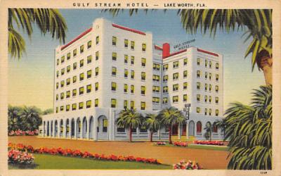 Gulf Stream Hotel Lake Worth, Florida Postcard