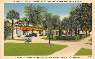 Tourist Village Lake Wales, Florida Postcard