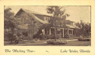The Hitching Post Lake Wales, Florida Postcard