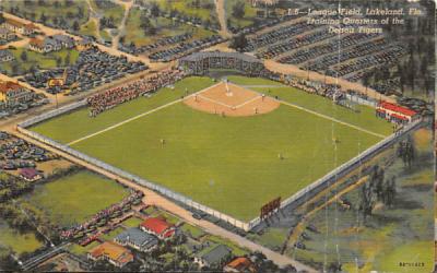 League Field Lakeland, Florida Postcard