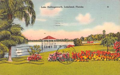Lake Hollingsworth Lakeland, Florida Postcard