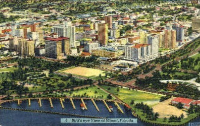Miami, Florida, FL Postcard