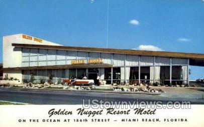 Golden Nugget - Miami Beach, Florida FL Postcard