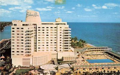 Eden Roc Hotel, Cabana and Yacht Club Miami Beach, Florida Postcard