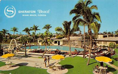 Sheraton Beach Miami Beach, Florida Postcard
