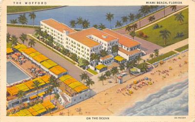 The Wofford Miami Beach, Florida Postcard