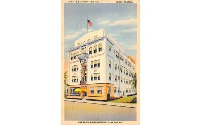 The Belfort Hotel Miami, Florida Postcard