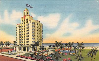 Vintage Miami Beach Florida Postcard