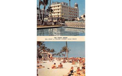 The Town House Miami Beach, Florida Postcard