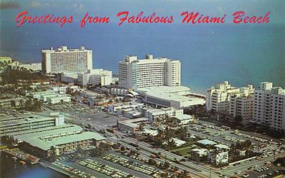 Greetings from Fabulous Miami Beach, FL, USA Florida Postcard