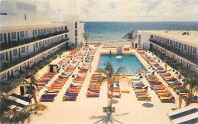 Typical Florida Motel, along the Coast Postcard