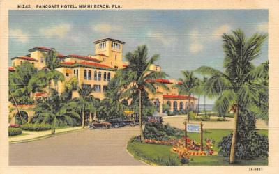 Pancoast Hotel Miami Beach, Florida Postcard