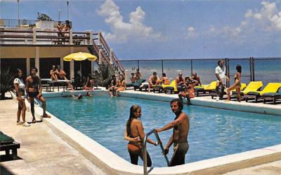 Ocean 71 Hotel and Caban Club Miami Beach, Florida Postcard