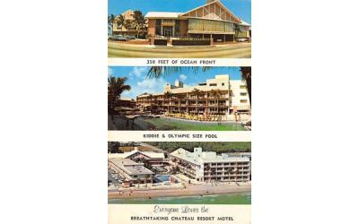 Chateau Resort Motel Miami Beach, Florida Postcard
