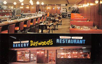 Dagwood's Restaurant - Retail Show - Bakery Miami Beach, Florida Postcard