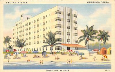 The Patrician Miami Beach, Florida Postcard