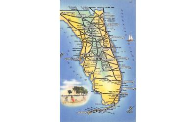 Flordia, USA Misc, Florida Postcard