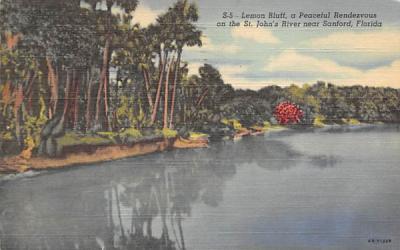 Lemon Bluff, a Peaceful Rendezvous Misc, Florida Postcard