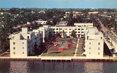 Beautiful Bayfront Manor Miami, Florida Postcard
