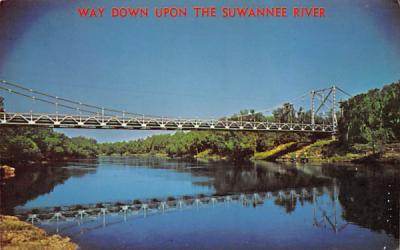Way Down Upon The Suwannee River Misc, Florida Postcard