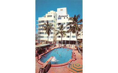 The Richmond Miami Beach, Florida Postcard