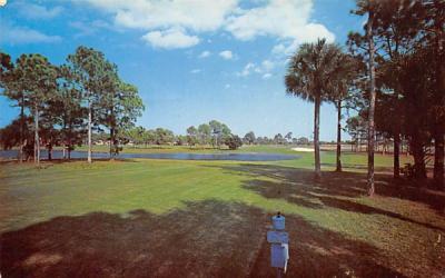13th Hole - Par 3, The Country Club of Florida Postcard
