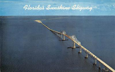 Florida's Sunshine Skyway Postcard