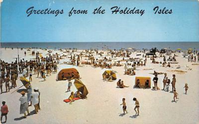 Greetings from the Holiday Isles Misc, Florida Postcard
