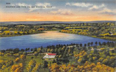Mountain Lake from the Bok Memorial Tower Misc, Florida Postcard