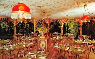 Elegant Victorian Dining Room at the Kapok Tree Inn Madeira Beach, Florida Postcard