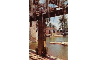 idyll of fine architecture and quiet, shining water Misc, Florida Postcard