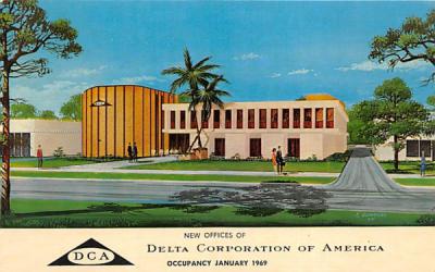 New Offices of Delta Corporation of America Miami, Florida Postcard