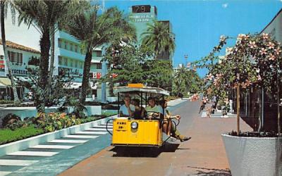 Exotic Lincoln Mall Miami Beach, Florida Postcard