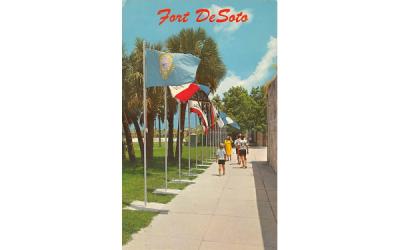 Fort DeSoto Misc, Florida Postcard