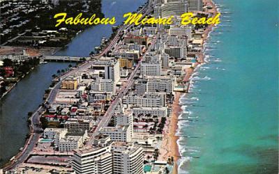 Fabulous Miami Beach, resort center of the world Florida Postcard