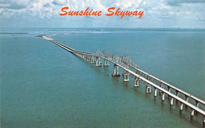 Sunshine Skyway Misc, Florida Postcard