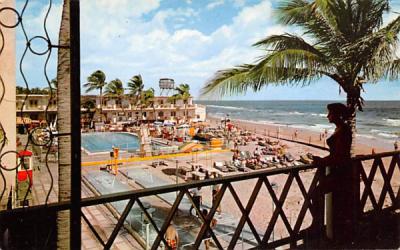 A Typical Scene Along the Atlantic Ocean Misc, Florida Postcard