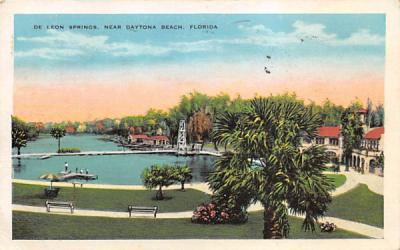De Leon Springs Misc, Florida Postcard