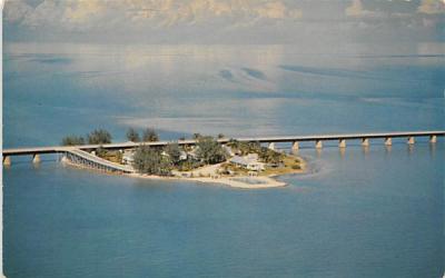 Air View of Pidgeon Key Misc, Florida Postcard
