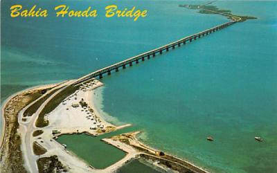 Bahia Honda Bridge Misc, Florida Postcard