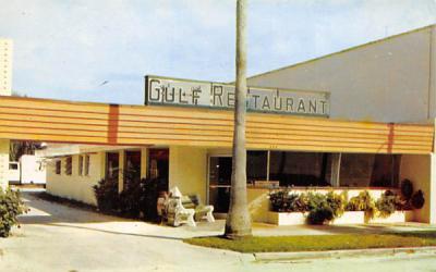 Gulf Restaurant Miami, Florida Postcard