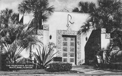 The Research Studio Maitland, Florida Postcard