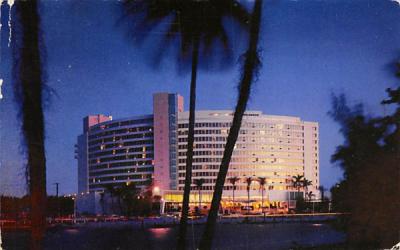 The Fabulous new Fontainebleau Hotel Miami Beach, Florida Postcard