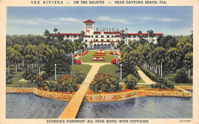 The Riviera - On the Halifax Misc, Florida Postcard