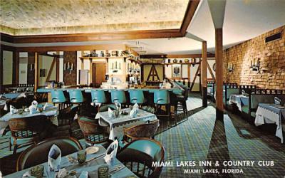 Miami Lake Inn & Country Club Miami Lakes, Florida Postcard