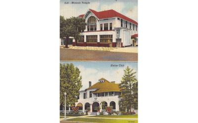 Masonic Temple/Shrine Club Misc, Florida Postcard