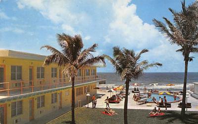 Whispering Palms Resort Motel Miami Beach, Florida Postcard
