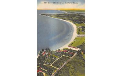 Snow White Sands on the Gulf of Mexico Misc, Florida Postcard